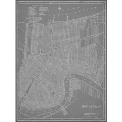 City Map of New Orleans