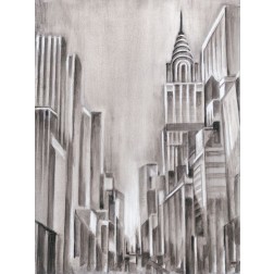 Art Deco Cityscape I
