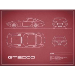 Toyota GT2000-Maroon