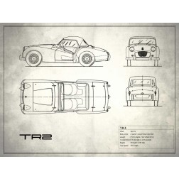Triumph TR2 White