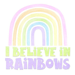 Pastel Rainbows I-Believe