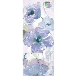 Watercolor Garden Purple Panel I
