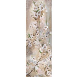 Cherry Blossoms Taupe Panel II