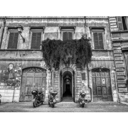 Old building in city of Rome, Italy