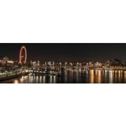 London cityscape over river Thames