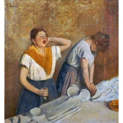 The Laundry Workers Ironing
