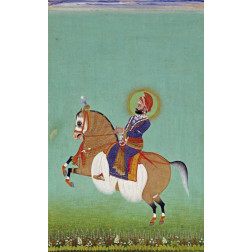 Equestrian Portrait of Maharana Sarup Singh