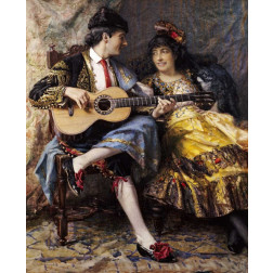 A Spanish Singer and His Lady