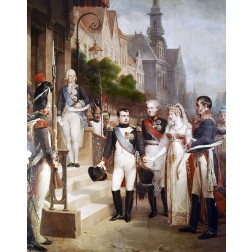 Napoleon Receiving The Queen of Prussia, Tilsit