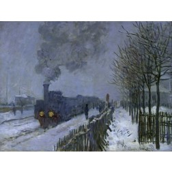 Train in the Snow, 1875