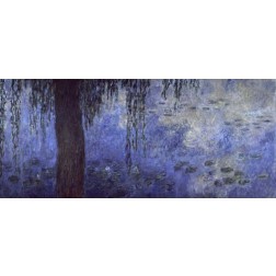 Water Lilies: Morning with Willows, c. 1918-26 - right panel