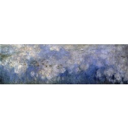 Water Lilies: The Clouds, c. 1914-26 - center panel
