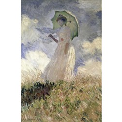 Woman with a Parasol Turned to the Left, 1886