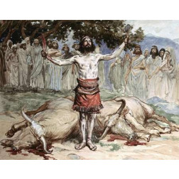 Saul Sacrifices The Oxen