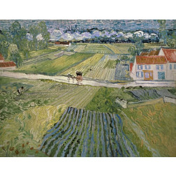 Landscape With Carriage and Train