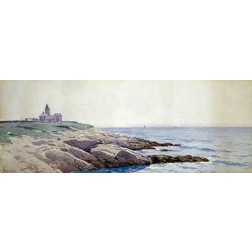 Coastal Landscape with Lighthouse