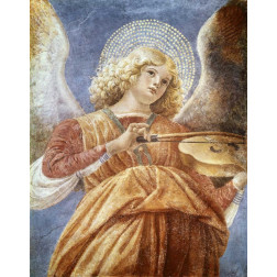 Music Making Angel with Violin