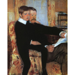 Alexander And His Son Robert 1885