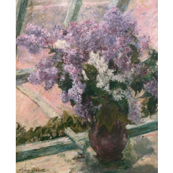 Lilacs In A Window 1880