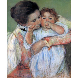 Little Anne Sucking Her Finger 1897