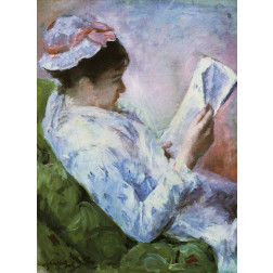 Portrait Of Lydia Reading 1879