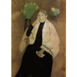 Portrait Of The Artists Mother 1890