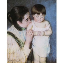 Young Thomas And His Mother 1893