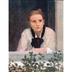 Young Girl At Window