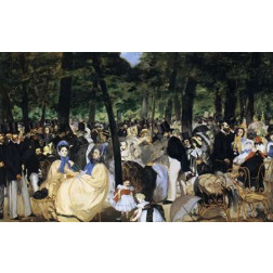 Music in the Tuileries Gardens, 1862