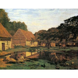 Farmyard In Normandy 1863