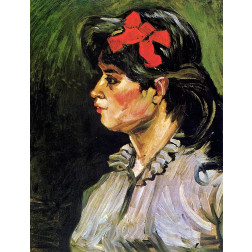 Young Woman With Ribbon
