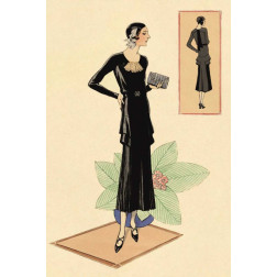 Modeles Originaur: Layered Black Dress