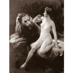 Nude with a Lion