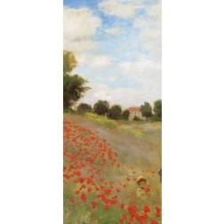 Field Of Poppies (Les Coquelicots) 1873 (center)