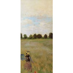 Field Of Poppies (Les Coquelicots) 1873 (right)