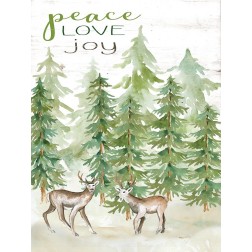 Peace Love Joy Deer