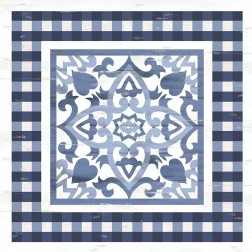 Ivey Blue & White Tile