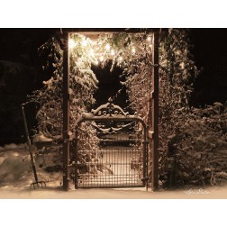 Snowy Garden Gate