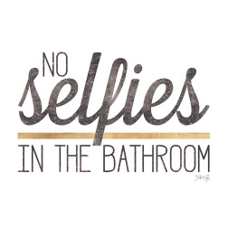 No Selfies in the Bathroom