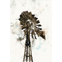 Watercolor Windmill