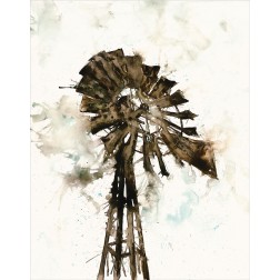Watercolor Windmill