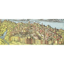 Ancient View of Jerusalem city 