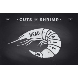 Cuts of Shrimp 