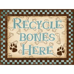 Recycle Bones Blue
