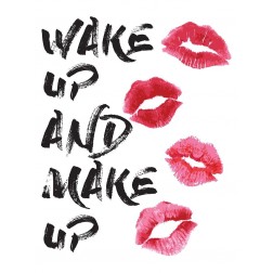 Wakeup Makeup Lipstick Kisses