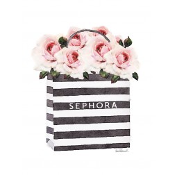 Bag with Pink Rose