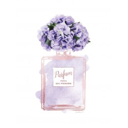 Parfume Violet with Hydrangea