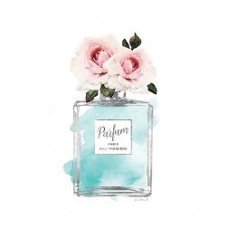 Parfume Teal with Rose