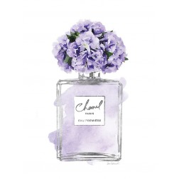 Silver Perfume and Flowers V