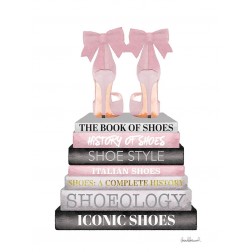 Pink Bookstack Shoe